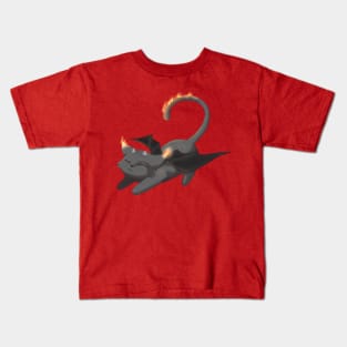 Stretching Hellcat Kids T-Shirt